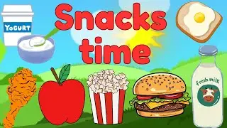 Snack time song for preschool |music for snack time|eating time song for babies |fun children music