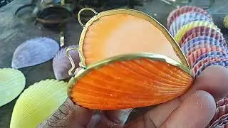 How to make a Seashells Clam Coin Purse
