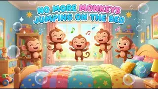 🐒 STOP SCROLLING — sing & count with FIVE LITTLE MONKEYS! #fivelittlemonkeys #kidsmusic