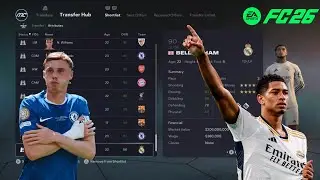 50+ Youngsters With The Highest Potential & Real Face Scans|FC26 Career Mode