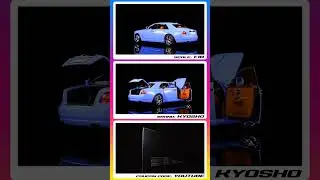 Rolls-Royce Ghost Light Blue 1/18 Diecast Model Car by Kyosho 4K