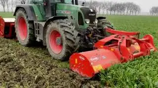 Klepelmaaien / GRAMEGNA / krukas / spitmachine / Fendt 716 vario / KUHN