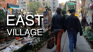 An Afternoon Autumn Walk Through New York's East Village