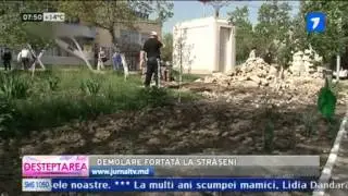Demolare fortata Straseni