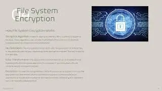 File System Encryption.Operating System.PTUK