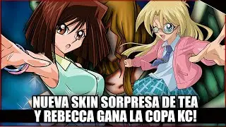 A SURPRISE SKIN FOR TEA AND REBECCA! WIN THE KC CUP! #YUGIOH #DUELLINKS