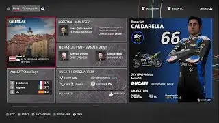 MotoGP21 Career Mode Sky VR46 Team Kymiring RACE