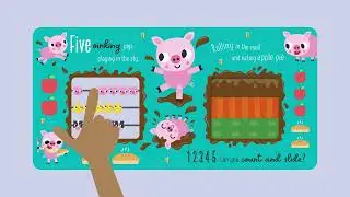 Count and Slide: Farmyard Friends