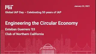 Engineering the Circular Economy