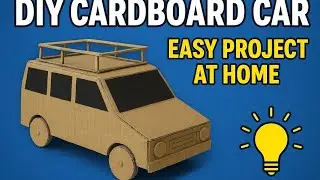Amazing DIY Cardboard Car | घर पर बनाएं कार्डबोर्ड की असली कार 🚗”