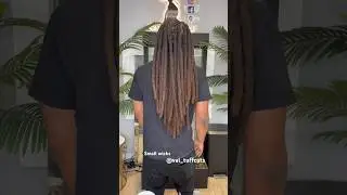 Small wicks #locstyles #locs #dreads #dreadlocks #wicks