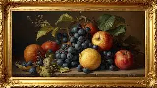 Elegant Winter Fruits &ndash; 4K Wallpaper for Home Decor | 4K Frame TV Art