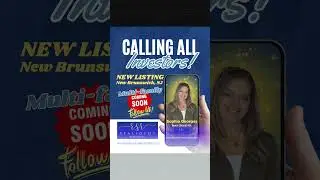 ATTENTION Investors‼️ New MULTI-FAMILY Listing coming to New Brunswick, NJ ✨ Realsophy Real Estate