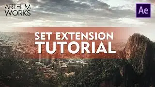 After Effects CC Tutorial | Set Extension | Hindi Tutorial