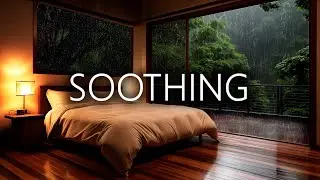 Rain Sounds Piano | Relaxing piano music with rain sounds for deep sleep | Peaceful Rain Keys