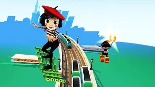 Coco Paris Surfer V&agrave; V&aacute;n Trượt Bamboo Guilin Board - Subway Surfers Paris Update