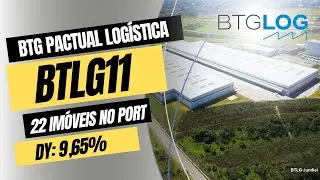 BTLG11 FII DE LOG&Iacute;STICA AN&Aacute;LISE RAPIDA!  - Desvendando os FIIs #fiis #btlg11