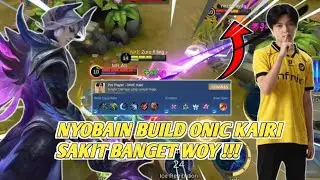 COBAIN BUILD DAN EMBLEM KAIRI DAMAGENYA GA NGOTAK 😳😱-Mobile legends