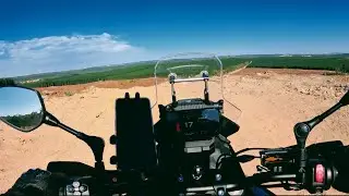 Cf moto 450 MT , Sunday Forest session, exhaust sound