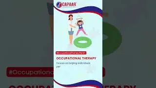 #Shorts - Occupational Therapy Month | Best Autism Centre in Bangalore | CAPAAR
