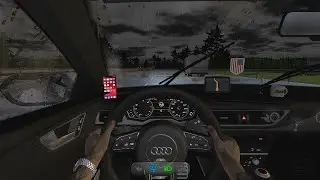 Audi S7 Sportback || Ultra Graphics •Rainy || Truck Simulator Ultimate || Android Gameplay