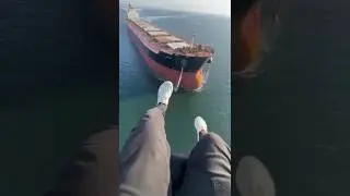A VELOCIDADE do NAVIO! #shorts