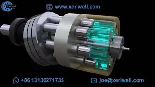 How does a Hydraulic Axial piston pump work