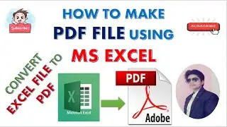 HOW TO MAKE EXCEL TO PDF FILE || CONVERT EXCEL TO PDF || EXCEL TO PDF OFFLINE