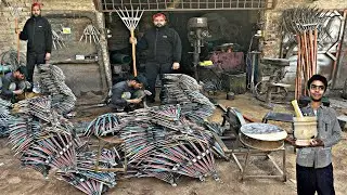 Garden Rake Manufacturing | Wooden Mortar and Pestle Hand Manufacturing | Full Process Explained