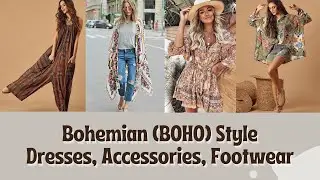 Bohemian (BOHO) Style Guide | Chic Bohemian or Boho style dresses, Accessories, Footwear Ideas