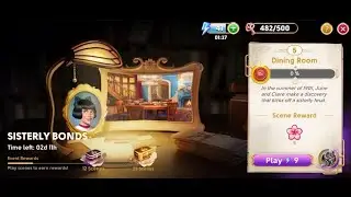 June's Journey Secrets 23R Scene 5 Dining Room Word Mode 4K ULTRA HD
