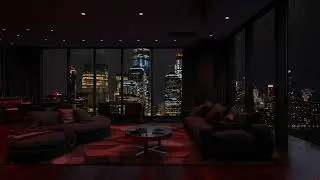Midnight Rain Melody - Night Rain On The Streets And Bedroom Window - Stress Relief
