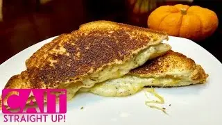 Pumpkin Grilled Cheese Recipe | Cait Straight Up