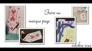 Marque Page pour Octobre Rose (technique #peyote #brickstitch)