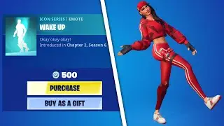 *NEW* WAKE UP FORTNITE EMOTE (Ayo & Teo - Lit Right Now (PROD. BL$$D)