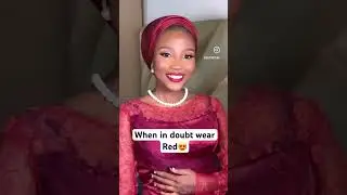 When In Doubt, Wear Red! 💋
