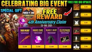 Free Fire 4th Anniversary Event || Free Fire New Event || Ff New Event || 4th Anniversary Free Fire