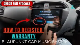 Register Tata Blaupunkt Music System Warranty in 5 Minutes || Blaupunkt Warranty Kaise Register Kare