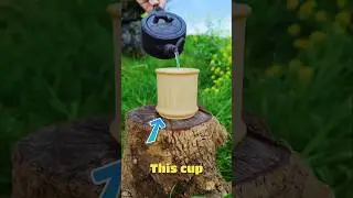 Chinese Bamboo Cups : The Eco-Friendly Secret! ♻️ #shorts