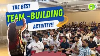 Leadership Development Activity for IT employees with Drums. Corporate Event - Drum Circle India