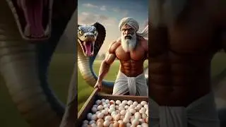 The Giant Pigeon Saved a Crying Farmer 😭#ai #pigeon #farmer #egg #story #shorts #viral