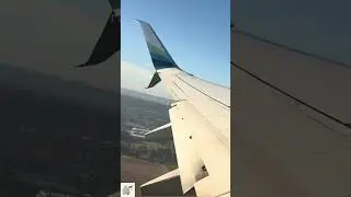 No Turbulence? Alaska Airlines 737-890 Takeoff from Portland