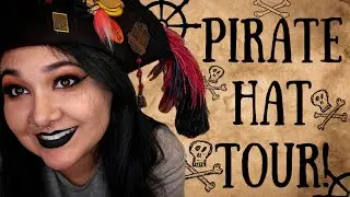 HOW I DECORATED MY PIRATE HAT! Getting Ready for the Renaissance Festival | My Pirate Garb