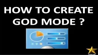 How To Create The God Mode Folder 2017 on pc 🌟