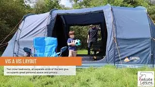 Vango Tacoma Poled Tent Range including Tacoma 400 and Tacoma 800 XL both with a vis a vis layout