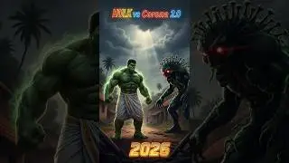 Dhoti Hulk vs Corona 2.0 😱 | Indian Village Superhero Story | 2026 Hero Returns#ai #hulk #shorts
