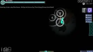 Osu! - Bill Nye the Science Guy Chinese Intro  (Hard [4.3*], DT+FL Rank #15)