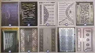 CNC gate door new dzain simple outlook design video ali steel fabrication