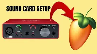 Как подключить звуковую карту к FL Studio | Настройка аудиоинтерфейса для начинающих