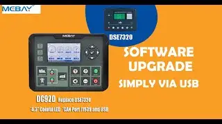 MEBAY Generator Controller DC90D Firmware Update through USB Connection